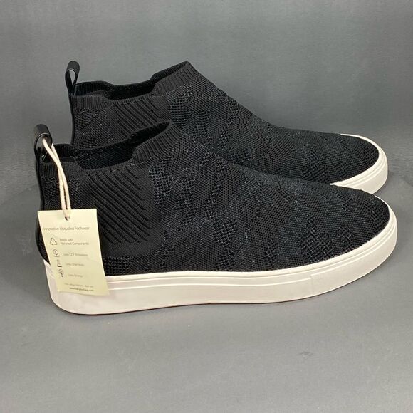 SANCTUARY Dare Black High Top Sneakers Shoes women size 9.5 (new without box) - Picture 3 of 10